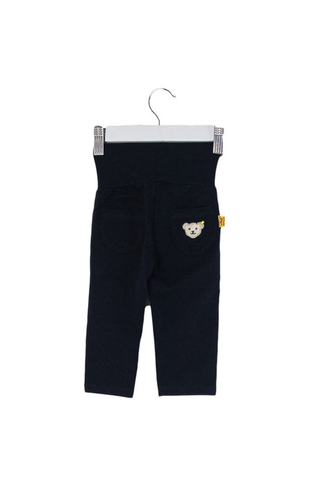 A Navy Casual Pants from Steiff in size 3-6M for neutral. (Back View)