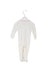A White Long Sleeve Jumpsuits from Petit Bateau in size 6-12M for girl. (Back View)