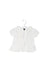 A White Short Sleeve Tops from Ralph Lauren in size 12-18M for girl. (Front View)