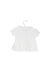 A White Short Sleeve Tops from Ralph Lauren in size 12-18M for girl. (Back View)