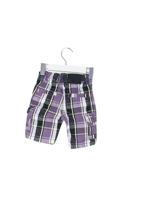 A Purple Shorts from Timberland in size 6-12M for boy. (Back View)