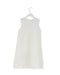 A White Sleeveless Dresses from I Pinco Pallino in size 12Y for girl. (Back View)