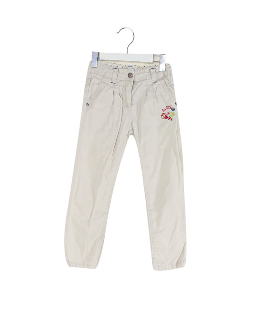 A Beige Casual Pants from La Compagnie des Petits in size 3T for girl. (Front View)