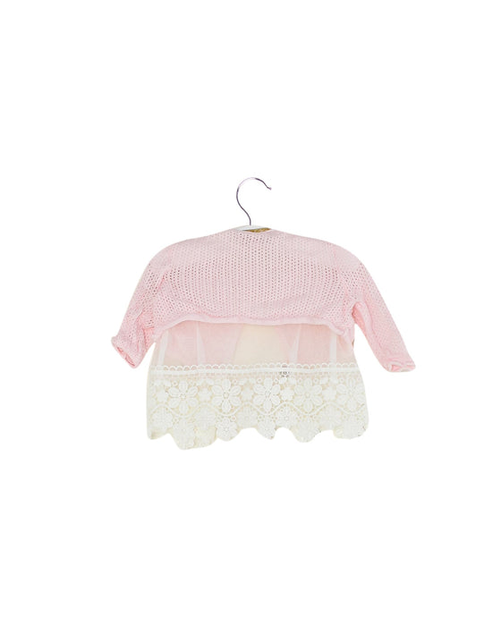 A Pink Cardigans from Nicholas & Bears in size 3-6M for girl. (Back View)