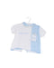 A Blue Short Sleeve Tops from Chickeeduck in size 6-12M for boy. (Front View)