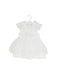 A White Sleeveless Dresses from Nicholas & Bears in size 6-12M for girl. (Front View)
