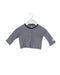 A Black Cardigans from Petit Bateau in size 3-6M for boy. (Front View)