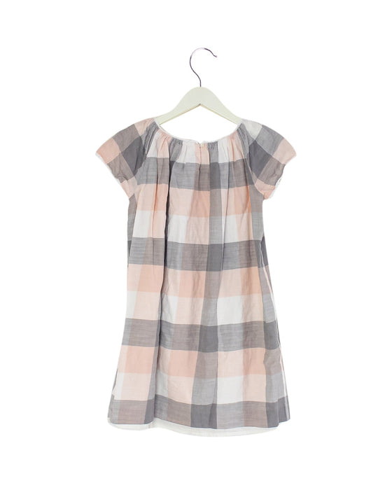 A Pink Short Sleeve Dresses from Bonpoint in size 10Y for girl. (Back View)