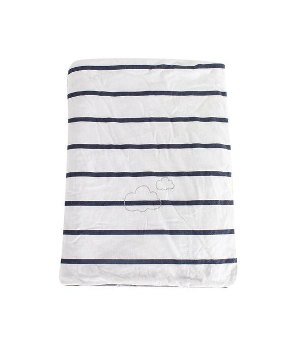 A Navy Blankets from Childwood in size O/S for neutral. (Front View)