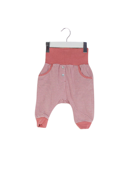A Pink Casual Pants from Steiff in size 3-6M for girl. (Front View)