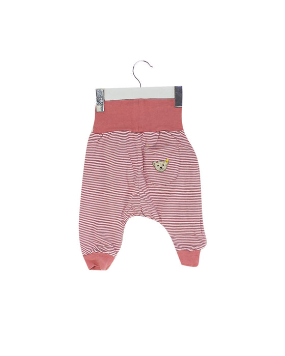 A Pink Casual Pants from Steiff in size 3-6M for girl. (Back View)
