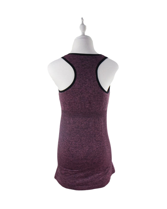 A Purple Sleeveless Tops from Ripe in size S for maternity. (Back View)