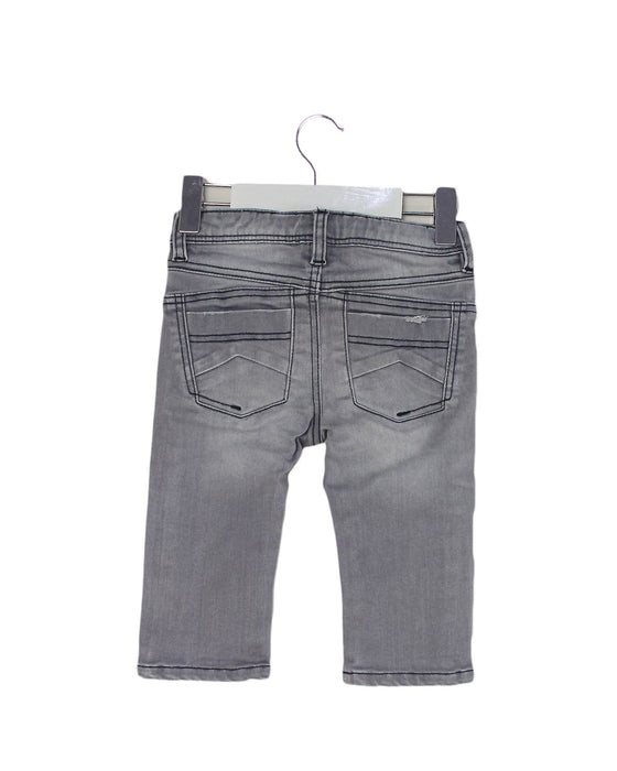 A Grey Jeans from Armani in size 3-6M for boy. (Back View)