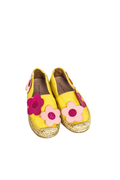 A Yellow Espadrilles from Minna Parikka in size 6T for girl. (Front View)