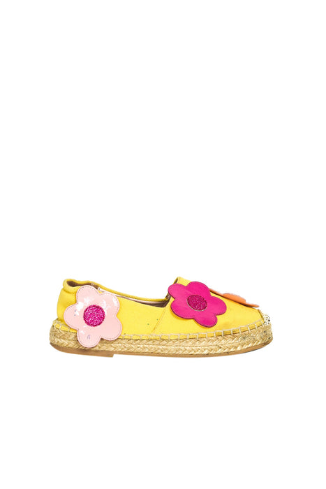 A Yellow Espadrilles from Minna Parikka in size 6T for girl. (Back View)