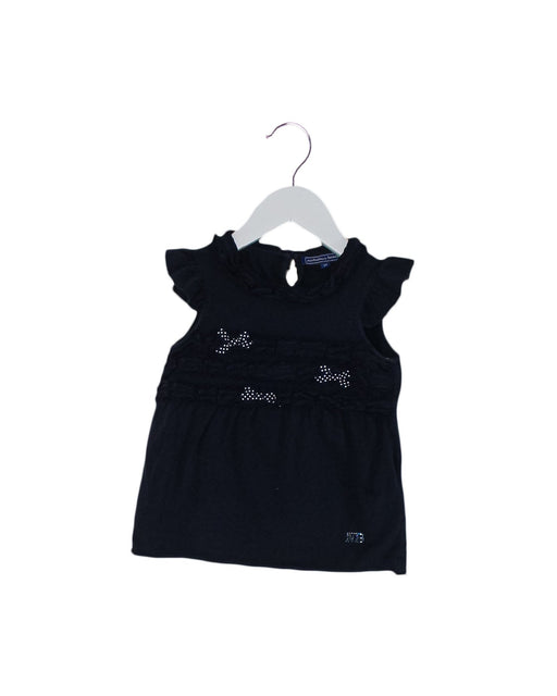 A Navy Short Sleeve Tops from Nicholas & Bears in size 3T for girl. (Front View)