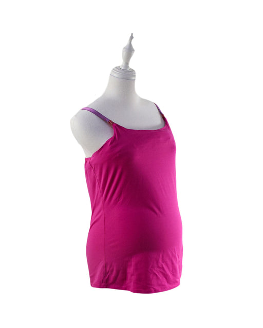 A Pink Sleeveless Tops from Mothers en Vogue in size S for maternity. (Front View)