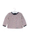 A Grey Long Sleeve Tops from Petit Bateau in size 6-12M for girl. (Front View)
