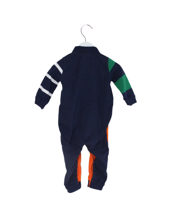 A Multicolour Long Sleeve Jumpsuits from Ralph Lauren in size 6-12M for boy. (Back View)