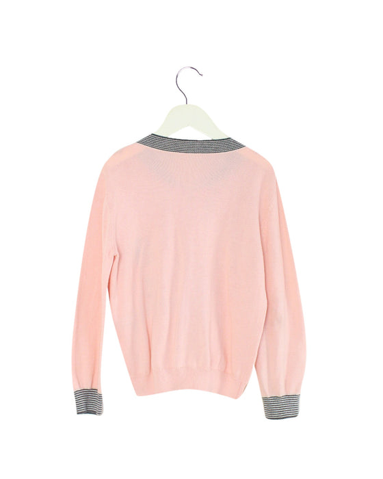 A Pink Lightweight Jackets from The Bonnie Mob in size 4T for girl. (Back View)