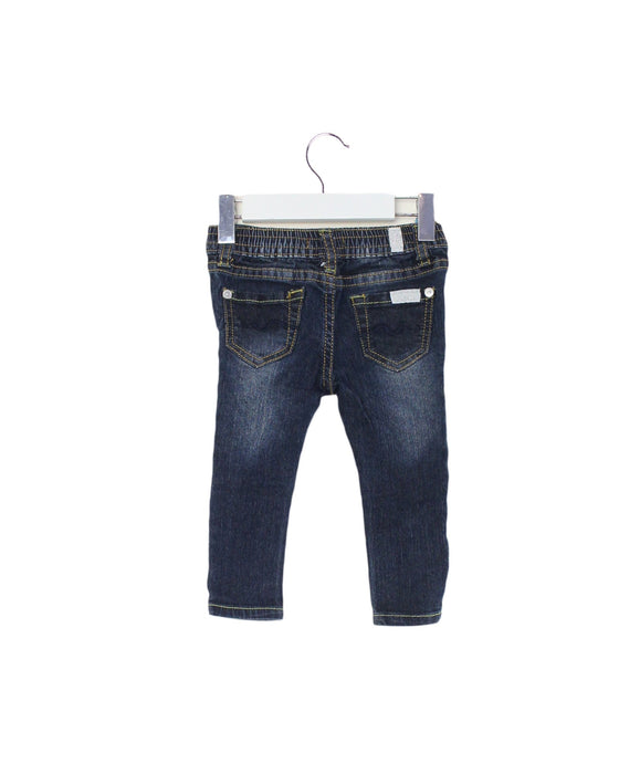 A Blue Jeans from 7 For All Mankind in size 6-12M for girl. (Back View)
