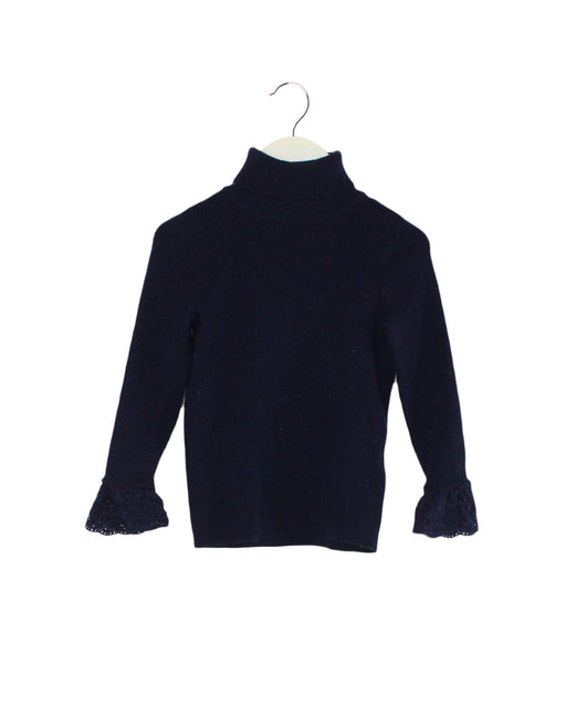 A Navy Knit Sweaters from Nicholas & Bears in size 3T for girl. (Front View)