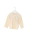 A Beige Long Sleeve Tops from Bonton in size 3T for boy. (Front View)