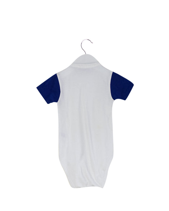 A White Short Sleeve Bodysuits from Dior in size 6-12M for boy. (Back View)