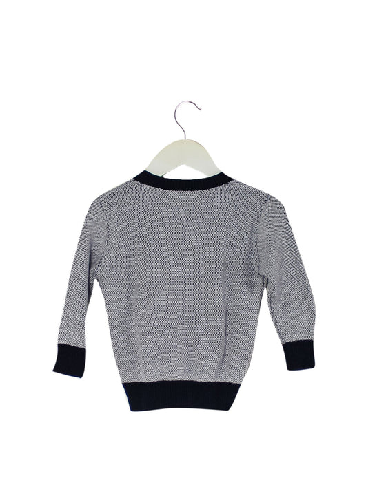 A Navy Cardigans from Nicholas & Bears in size 6-12M for girl. (Back View)