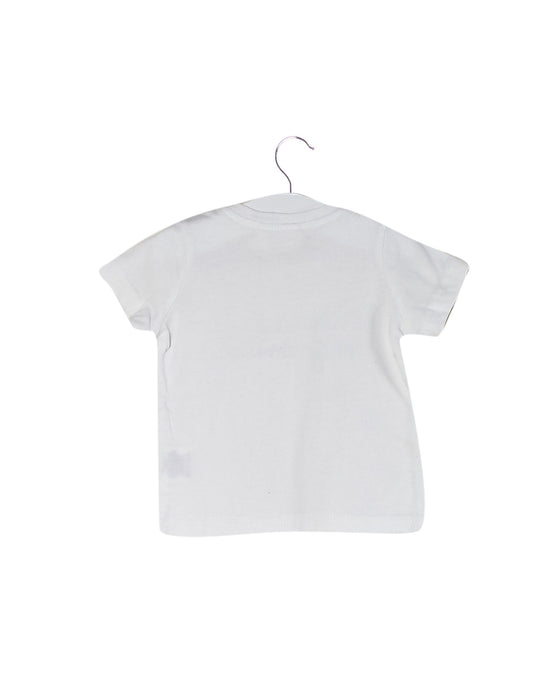 A White Short Sleeve Tops from Interdit de me Gronder in size 3-6M for girl. (Back View)