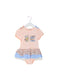 A Pink Short Sleeve Bodysuits from Nicholas & Bears in size 6-12M for girl. (Front View)
