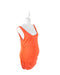 A Orange Sleeveless Tops from Mayarya in size M for women. (Front View)