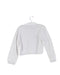 A White Cardigans from Jacadi in size 3T for girl. (Back View)