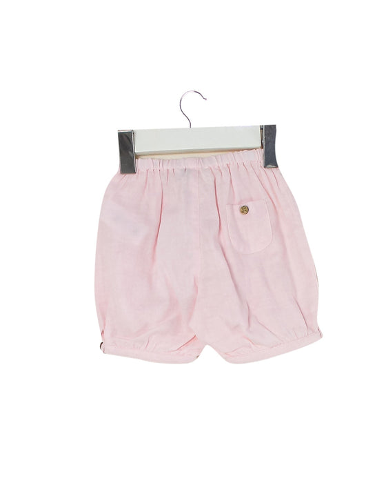 A Pink Shorts from Château de Sable in size 3-6M for girl. (Back View)