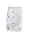 A White Blankets from Aden & Anais in size O/S for neutral. (Front View)