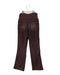 A Brown Jeans from A Pea in the Pod in size S for maternity. (Back View)