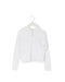 A White Lightweight Jackets from Petit Bateau in size 6T for girl. (Front View)