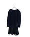 A Navy Long Sleeve Dresses from Polo Ralph Lauren in size M for girl. (Back View)