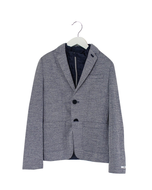 A Navy Blazers from Boss in size XS for boy. (Front View)