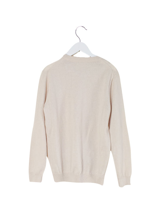 A Beige Crewneck Sweatshirts from jnby by JNBY in size XL for girl. (Back View)