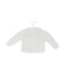 A White Cardigans from Early Days in size 0-3M for girl. (Back View)