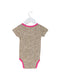 A Brown Short Sleeve Bodysuits from Juicy Couture in size 3-6M for girl. (Back View)