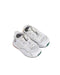 A White Sneakers from Adidas in size 12-18M for neutral. (Front View)