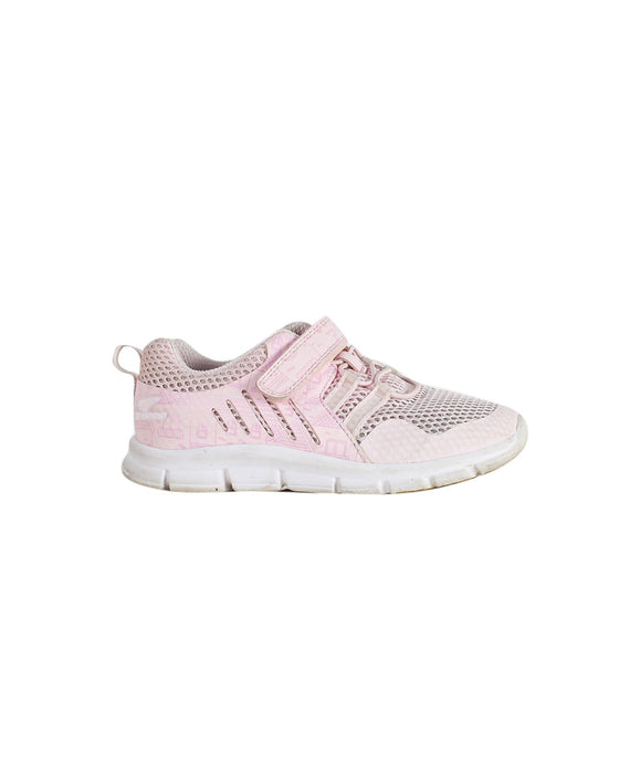 A Pink Sneakers from Dr. Kong in size 7Y for girl. (Back View)