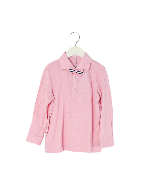 A Pink Long Sleeve Tops from Nicholas & Bears in size 6T for boy. (Front View)