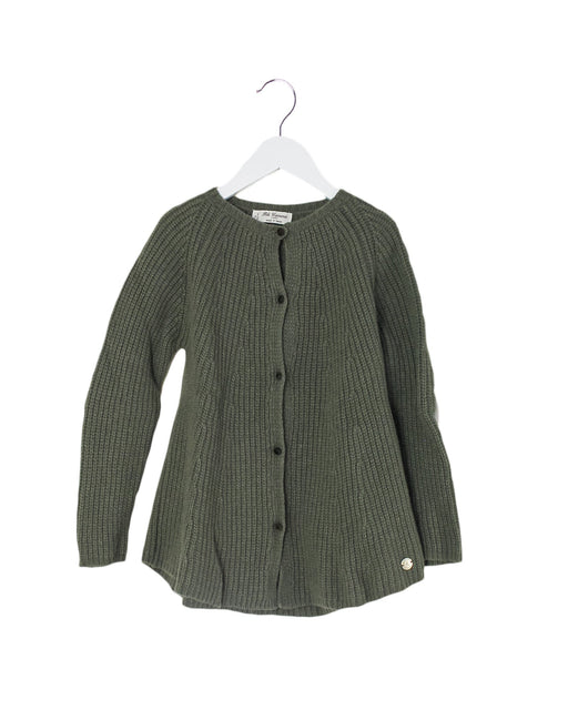 A Green Cardigans from Pili Carrera in size 8Y for girl. (Front View)