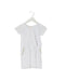 A White Short Sleeve Dresses from Simple Kids in size 4T for girl. (Front View)