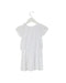A White Short Sleeve Dresses from Simple Kids in size 4T for girl. (Back View)