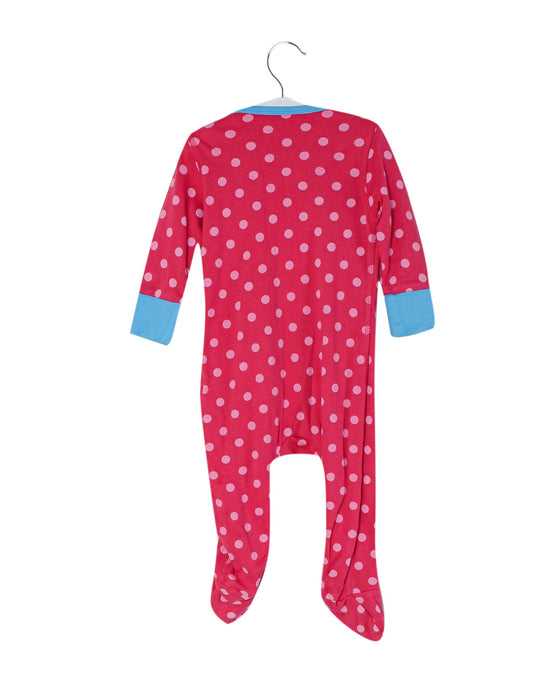 A Pink Long Sleeve Jumpsuits from Frugi in size 3-6M for girl. (Back View)