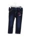 A Navy Jeans from Petits in size 3T for girl. (Front View)
